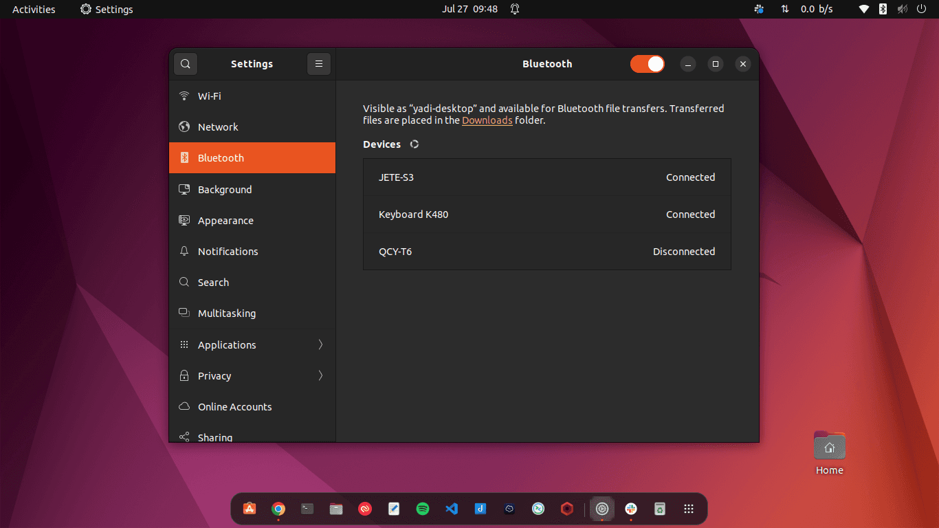 Ubuntu 22.04 Fix Bluetooth