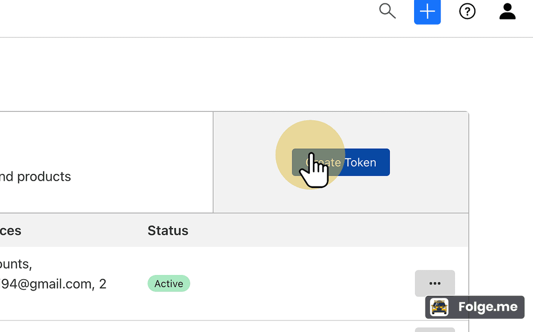 Cloudflare Dashboard Create Token